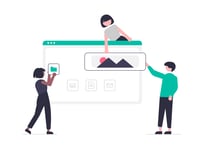 undraw building websites