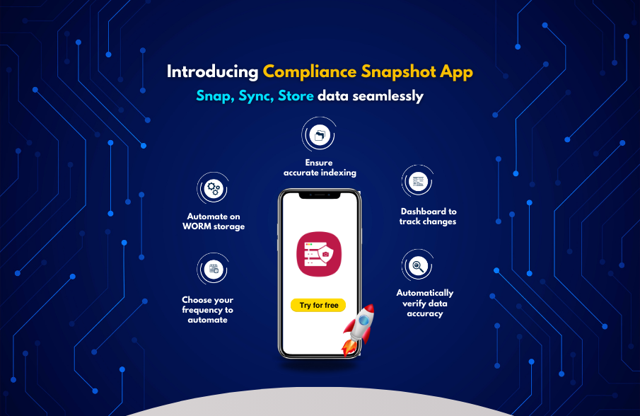 Compliance snapshot app